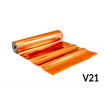 Folia do termodruku - V21 pomarańczowo-miedziana błysk