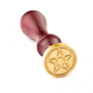 Stempel ręczny (pieczęć) do laku - Pentagram