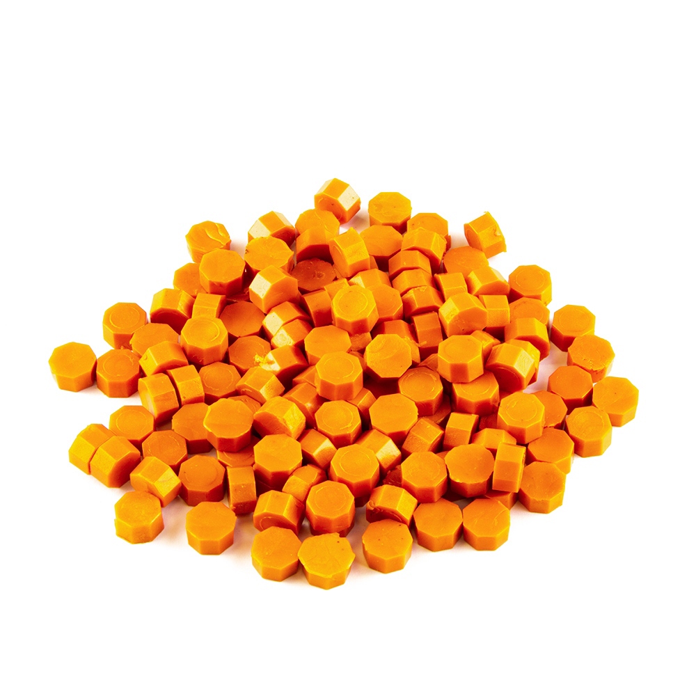 Lak do pieczęci pomarańczowy - granulowany 30g - Typ 25