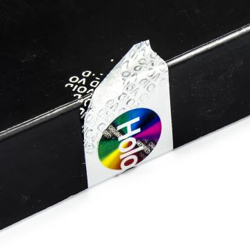 Srebrny, matowy arkusz samoprzylepny A5 z warstwą VOID do druku na drukarce laserowej